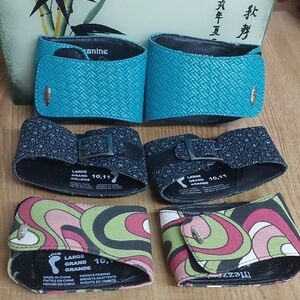 3 Sets Bandals Interchangeable Shoe Bands Mezzanine Size 10&11